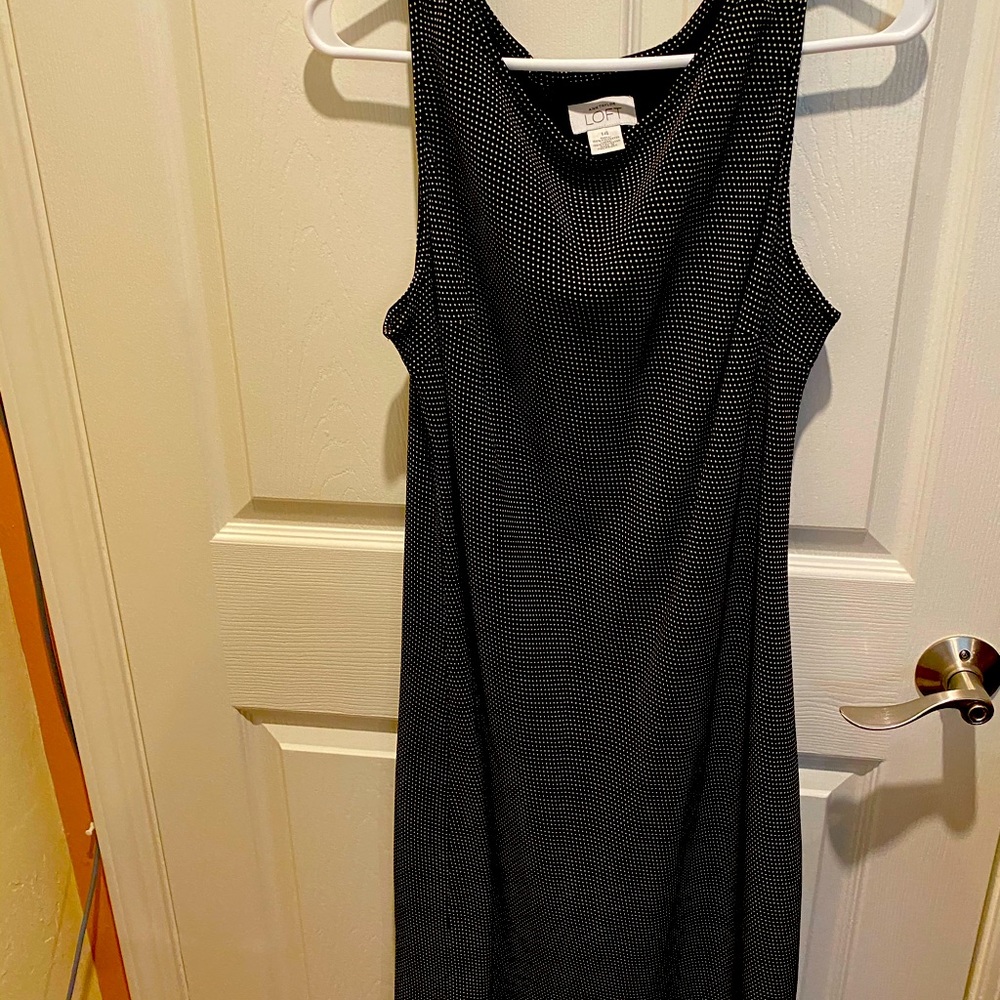 Loft Medium length sleeveless dress